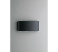 Luminosa Lighting Luminosa Outdoor Integrated Led Flush Wall Light, Antracite, Ip54, 4000K