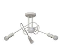 Luminosa Lighting Luminosa Oxford Multi Arm Semi Flush Ceiling Light White 44Cm