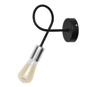 Oxford Wall Lamp Black Chrome 25cm Netlighting Black One Size