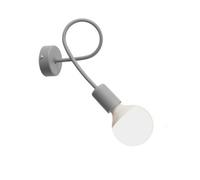Luminosa Lighting Luminosa Oxford Wall Lamp Grey 25Cm