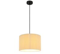 Luminosa Lighting Luminosa Page Cylindrical Pendant Ceiling Light Matt Black 1X E27