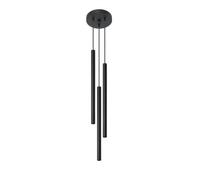 Luminosa Lighting Luminosa Pastelo 3 Light Cluster Drop Pendant Black, G9