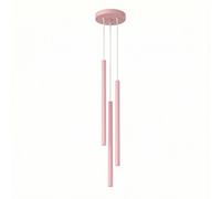 Luminosa Lighting Luminosa Pastelo Cluster Pendant Ceiling Light Pink 3X G9