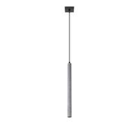 Luminosa Lighting Luminosa Pastelo Modern Slim Pendant Ceiling Light Concrete 1X G9