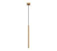 Luminosa Lighting Luminosa Pastelo Modern Slim Pendant Ceiling Light Gold 1X G9