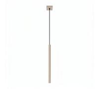 Luminosa Lighting Luminosa Pastelo Slim Pendant Ceiling Light Taupe 1X G9