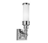 Payne Ornate 1 Light Indoor Wall Light Polished Chrome IP44 G9 Netlighting Grey One Size