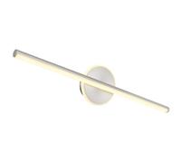 Luminosa Lighting Luminosa Pepe Bathroom Over Mirror Light Nickel Matt Ip44 Led 4000K
