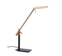 Luminosa Lighting Luminosa Phuket Table Lamp 1 Light 7W Led 3000K, 600Lm, Copper, Anthracite