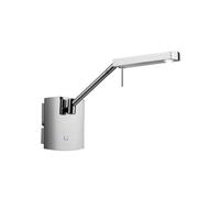 Luminosa Lighting Luminosa Phuket Wall Lamp 1 Light 7W Led 3000K, 600Lm, Polished Chrome