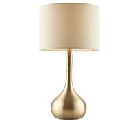 Ensora Lighting Elyse Touch Table Lamp Gold Brass, Gold