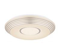 Luminosa Lighting Luminosa Pillo Decorative Flush Ceiling Light White Led Dimmable 3000-6000K Remote Control