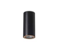 LEDS-C4 Pipe downlight one-bulb black and gold