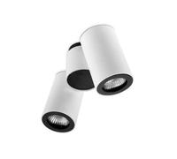 LEDS-C4 Pipe downlight two-bulb black and white