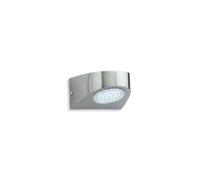 Luminosa Lighting Luminosa Pisa Led Outdoor Wall Light Stainless Steel, White Ip44