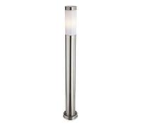 Luminosa Lighting Luminosa Plaza 1 Light Tall Bollard Post Stainless Steel Ip44, E27