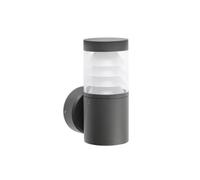 Luminosa Lighting Luminosa Plim Outdoor Led 3 Wall Lamp Dark Grey 10W 3000K Ip65