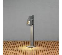Luminosa Lighting Luminosa Potenza Outdoor Modern Anthracite Short Bollard, Single Gu10, Ip54