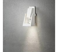 Luminosa Lighting Luminosa Potenza Outdoor Modern Wall Lamp, White, Single Gu10, Ip54