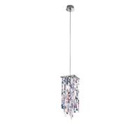 Luminosa Lighting Luminosa Prisma Crystal Pendant Ceiling Light Chrome
