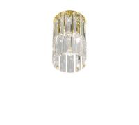 KOLARZ Prisma ceiling lamp, crystal/gold 24 carat