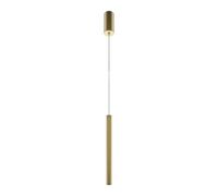 Luminosa Lighting Luminosa Pro Base Modern Slim Pendant Ceiling Light Gold 4000K 500Lm