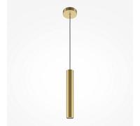 Luminosa Lighting Luminosa Pro Focus Modern Slim Pendant Ceiling Light Gold 1Xgu10