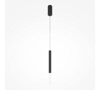 Luminosa Lighting Luminosa Pro Shade Modern Slim Pendant Ceiling Light Black 4000K 500Lm Acrylic Shade