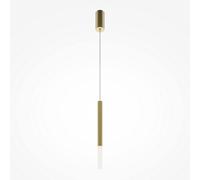 Luminosa Lighting Luminosa Pro Shade Modern Slim Pendant Ceiling Light Gold 4000K 500Lm