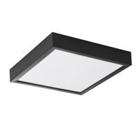 Luminosa Lighting Luminosa Puccy Flush Ceiling Light Black Led Dimmable 3000K