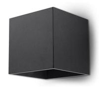 Luminosa Lighting Luminosa Quad 1 Light Up Down Wall Light Black, G9