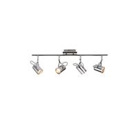 Luminosa Lighting Luminosa Quad Bar Spotlight - Chrome, 230V Gu10