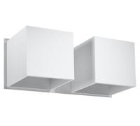 Luminosa Lighting Luminosa Quad Twin Square Up & Down Wall Lamp White G9