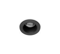 Luminosa Lighting Luminosa Quark 4.9Cm Led Recessed Downlight Black 3000K