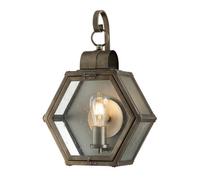 Luminosa Lighting Luminosa Quoizel Heath Outdoor Wall Lantern Burnished Bronze, Ip44