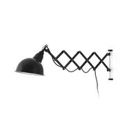 Luminosa Lighting Luminosa Ras 1 Light Indoor Extendable Wall Light Black, E27