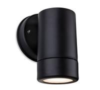 Luminosa Lighting Luminosa Ravel 1 Light Single Outdoor Wall Light Black Resin Ip44, Gu10