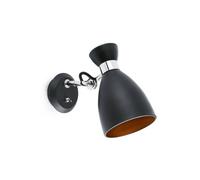 FARO BARCELONA Retro - beautiful wall lamp in black