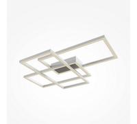 Luminosa Lighting Luminosa Rida Modern Integrated Led Semi Flush Ceiling Light White 4300Lm