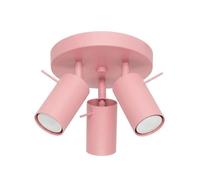 Luminosa Lighting Luminosa Ring Ceiling Spotlight Clusters Pink 3X Gu10