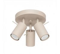 Luminosa Lighting Luminosa Ring Ceiling Spotlight Clusters Taupe 3X Gu10