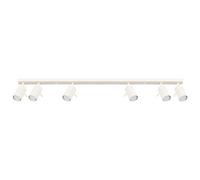 Sollux Lighting modern Ceiling lamp 17x117x6cm 6xLight in Beige | Size: 17 x 117 x 6 cm Sollux Lighting Beige 17 x 117 x 6 cm