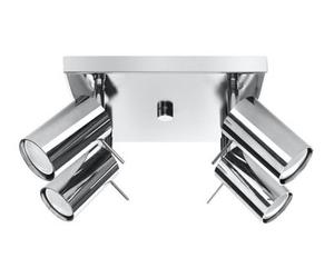 Luminosa Lighting Luminosa Ring Spotlight Clusters Flush Light Chrome Gu10