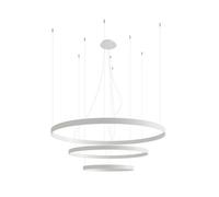 Luminosa Lighting Luminosa Rio Integrated Led Pendant Ceiling Light White