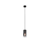 Luminosa Lighting Luminosa Robin Modern Slim Pendant Ceiling Light Black Matt - Uk Stock