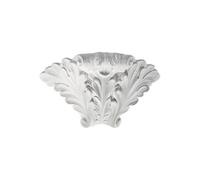 Luminosa Lighting Luminosa Rokoko Lifestyle Ceramics Plaster Wall Light White, 1X R7S