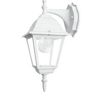 Luminosa Lighting Luminosa Roma Outdoor Down Wall Lanterns White, Ip44 19.5X35X14.6Cm