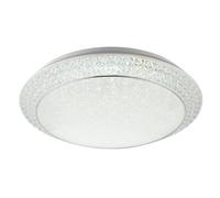 Luminosa Lighting Luminosa Ronja Decorative Flush Ceiling Light White Led Dimmable 3000-6000K Remote Control