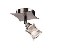 Luminosa Lighting Luminosa Rosa Spotlight 1 Switched Light G9 With Adjustable Head, Satin Nickel