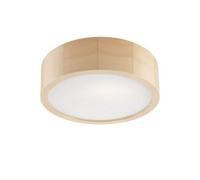 Netlighting Round Cylindrical Ceiling Light Pine 1x E27 in Light Brown Netlighting Light Brown